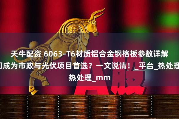 天牛配资 6063-T6材质铝合金钢格板参数详解！为何成为市政与光伏项目首选？一文说清！_平台_热处理_mm