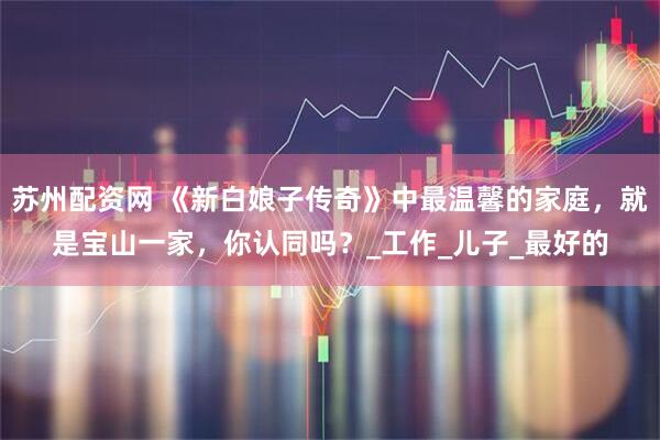 苏州配资网 《新白娘子传奇》中最温馨的家庭，就是宝山一家，你认同吗？_工作_儿子_最好的