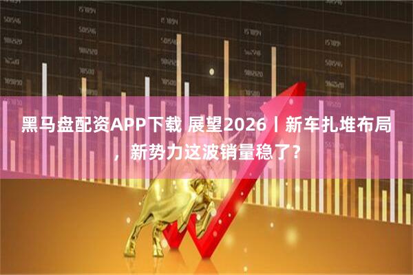 黑马盘配资APP下载 展望2026丨新车扎堆布局，新势力这波销量稳了？